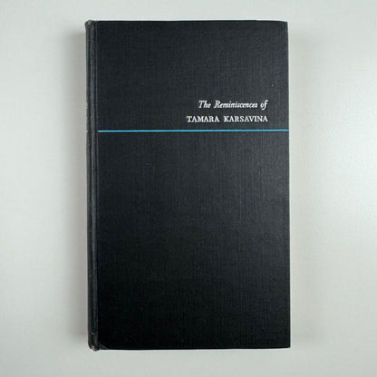 Theatre Street | The Reminiscences of Tamara Karsavina | Readers Union, London, 1950