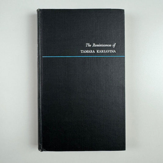 Theatre Street | The Reminiscences of Tamara Karsavina | Readers Union, London, 1950