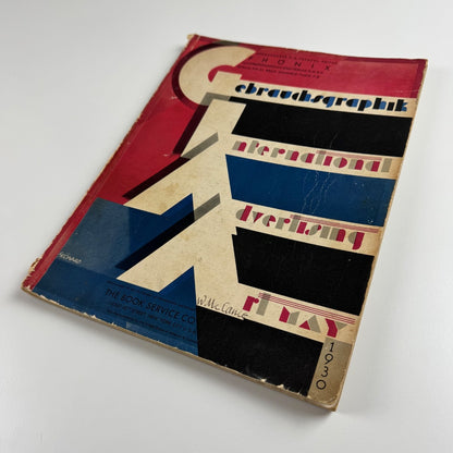 Gebrauchsgraphik International Advertising Art May 1930 Vol 7 no 5 edited by Professor HK Frenzel