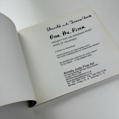 Christo and Jeanne-Claude. Over the River project for Arkansas River | Annely Juda catalogue