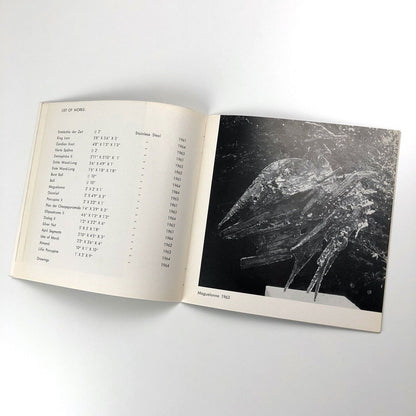 [Friederich] Werthmann sculpture exhibition booklet | Hamilton Galleries, 1964