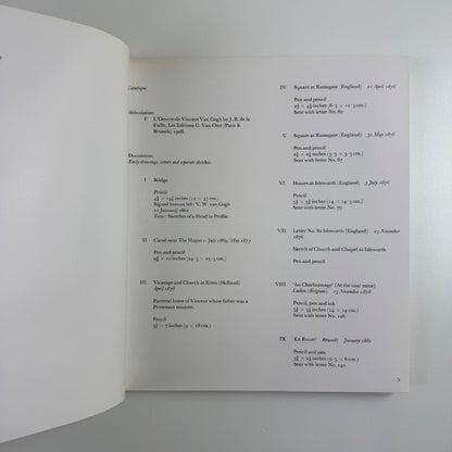 Van Gogh's Life in Drawings / Relationship with Signac Marlborough May/June 1962 includes press clippings and private view invite