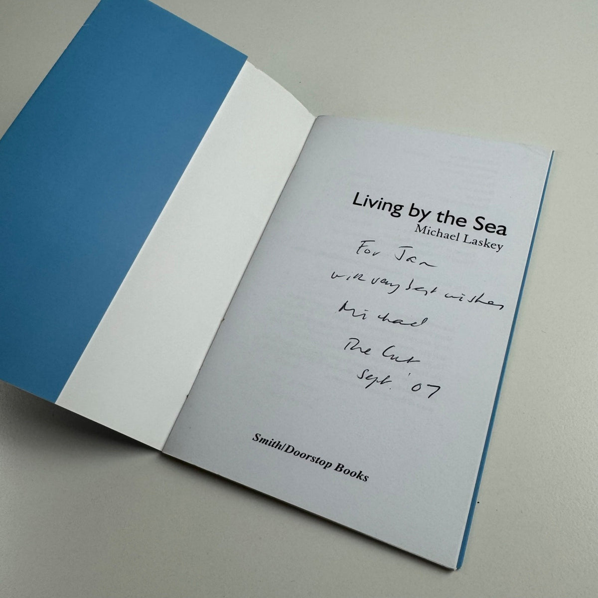 Living by the Sea by Michael Laskey | Smith/Doorstep Books, 2007