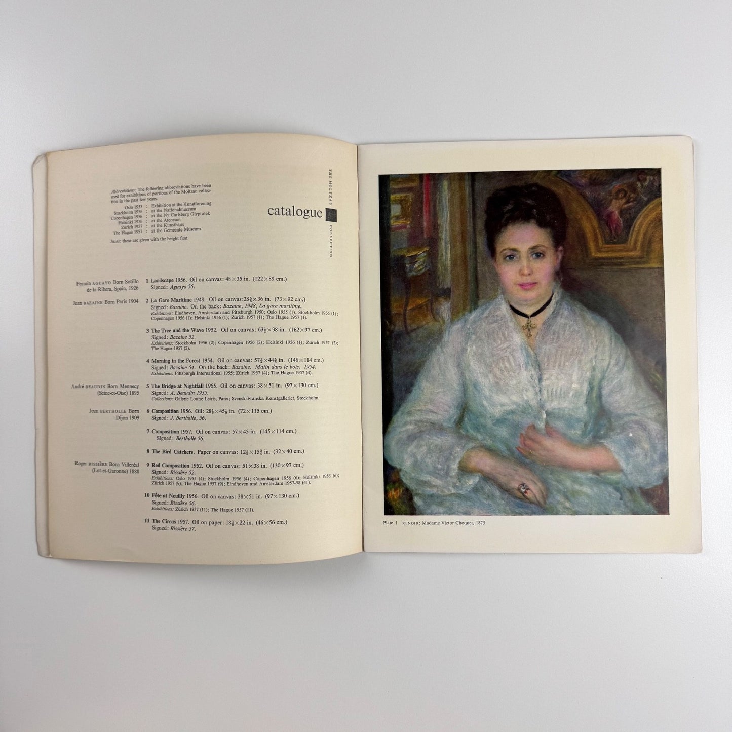 The Moltzau Collection Tate Gallery, 1958
