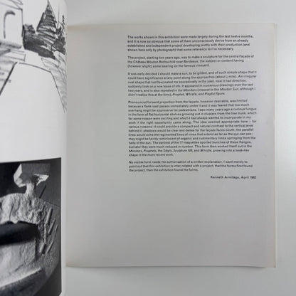 Kenneth Armitage | Marlborough Fine Art May 1965 cat.no. 99 design Gordon House
