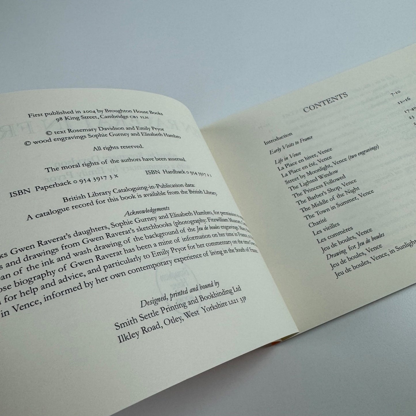 Gwen Raverat in France ed Rosemary Davidson | Broughton House Books, 2004