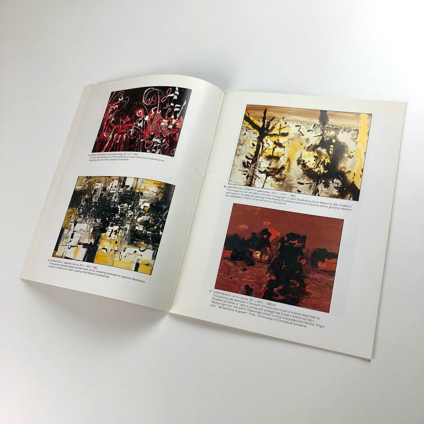Jack Shadbolt – Six Decades | The Art Emporium Vancouver | 1990 exhibition catalogue booklet