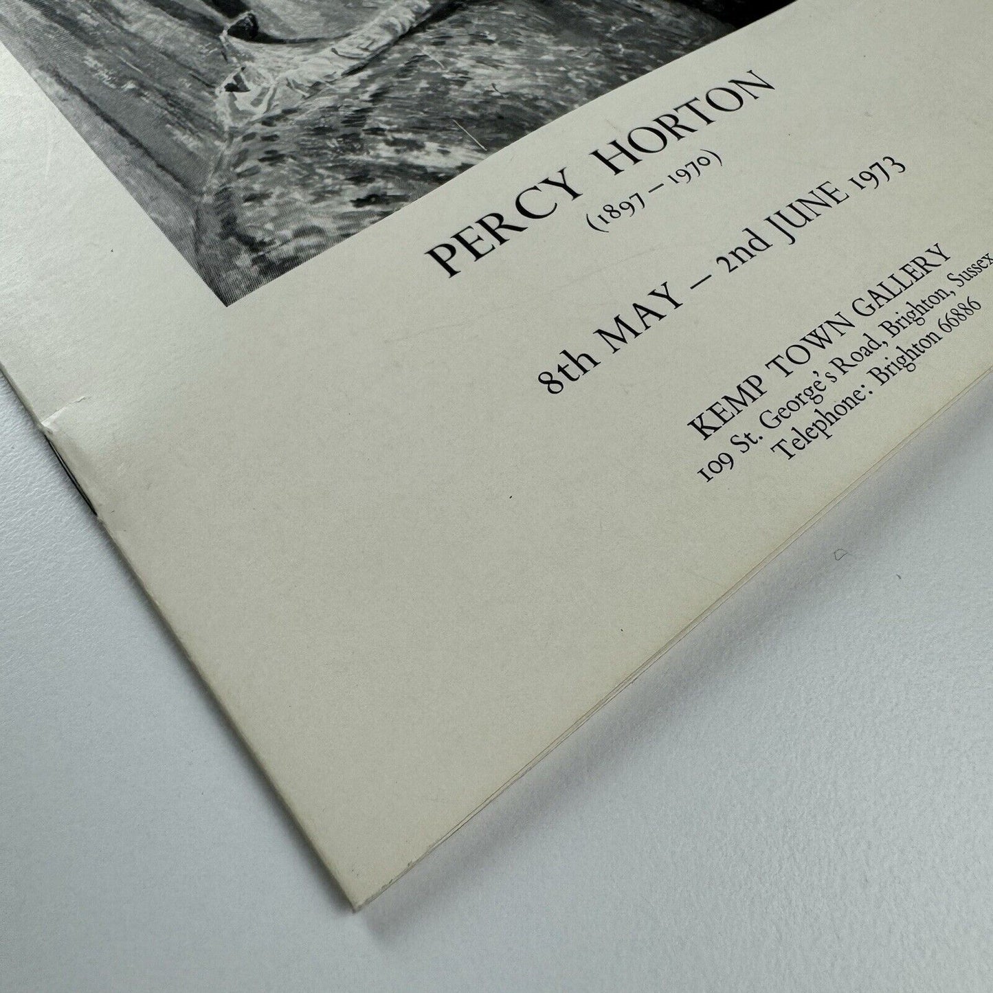 Percy Horton paintings & drawings 1912-1970 | Kemp Town Gallery, 1973
