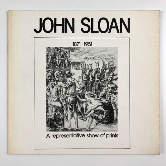 John Sloan 1871-1951 Trent Polytechnic | Lock Haven State College booklet, 1983