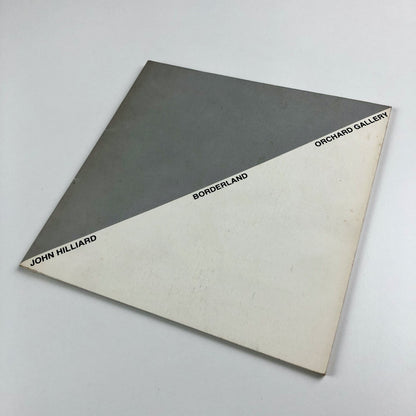 John Hilliard. Borderland – England/Scotland, USA/Canada | Orchard Gallery, Londonderry | 1981 catalogue