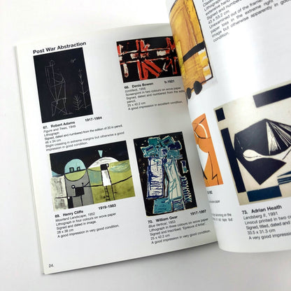 20th Century British Prints | London Original Print Fair Scolar Fine Art , 2003