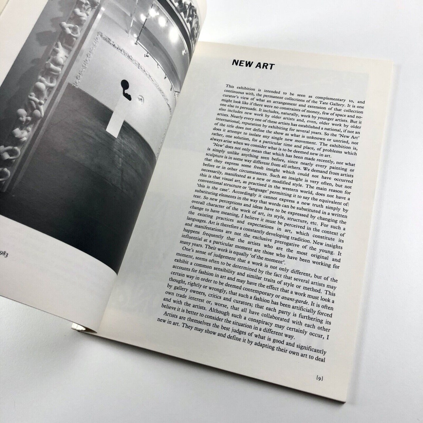New Art at the Tate Gallery 1983 – catalogue and private view invitation