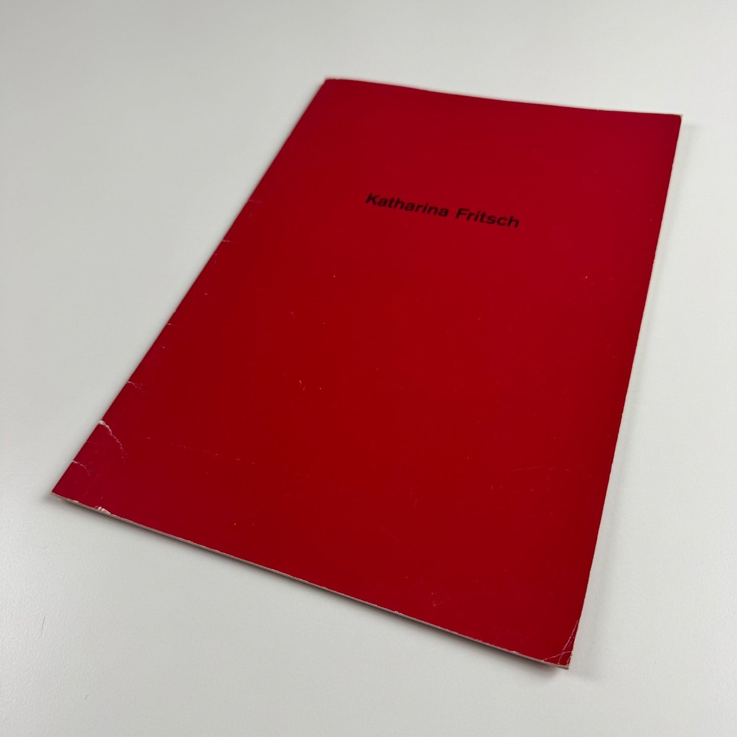 Katharina Fritsch text by Stuart Brisley | Kunsthalle Basel and Institute of Contemporary Arts, 1988