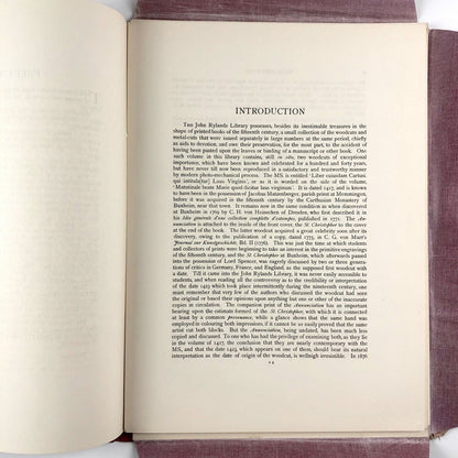 Woodcuts of the Fifteenth Century | John Rylands Library | Campbell Dodgson, 1915