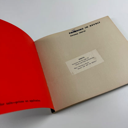 Art In Revolt. Germany 1905–25 | Marlborough Fine Art 1959