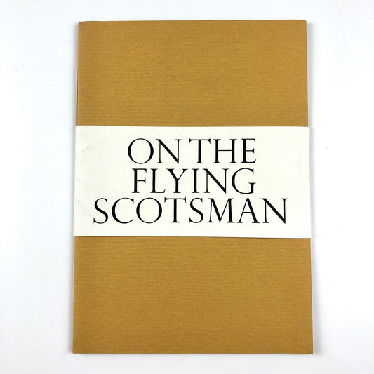 Eric Gill. On the Flying Scotsman | Beeches Press, London, 1990