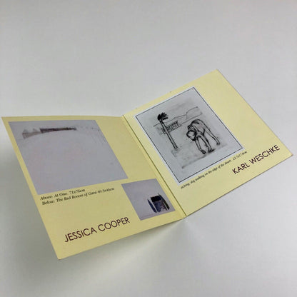 Karl Weschke / Jessica Cooper / Bernard Irwin | Badcock's Gallery Newlyn – exhibition card