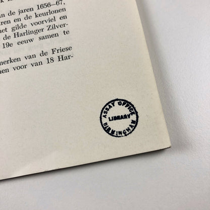 Harlinger goud-en zilversmeden | Ir. F. E. van Ruyven De Vrije Fries 1960