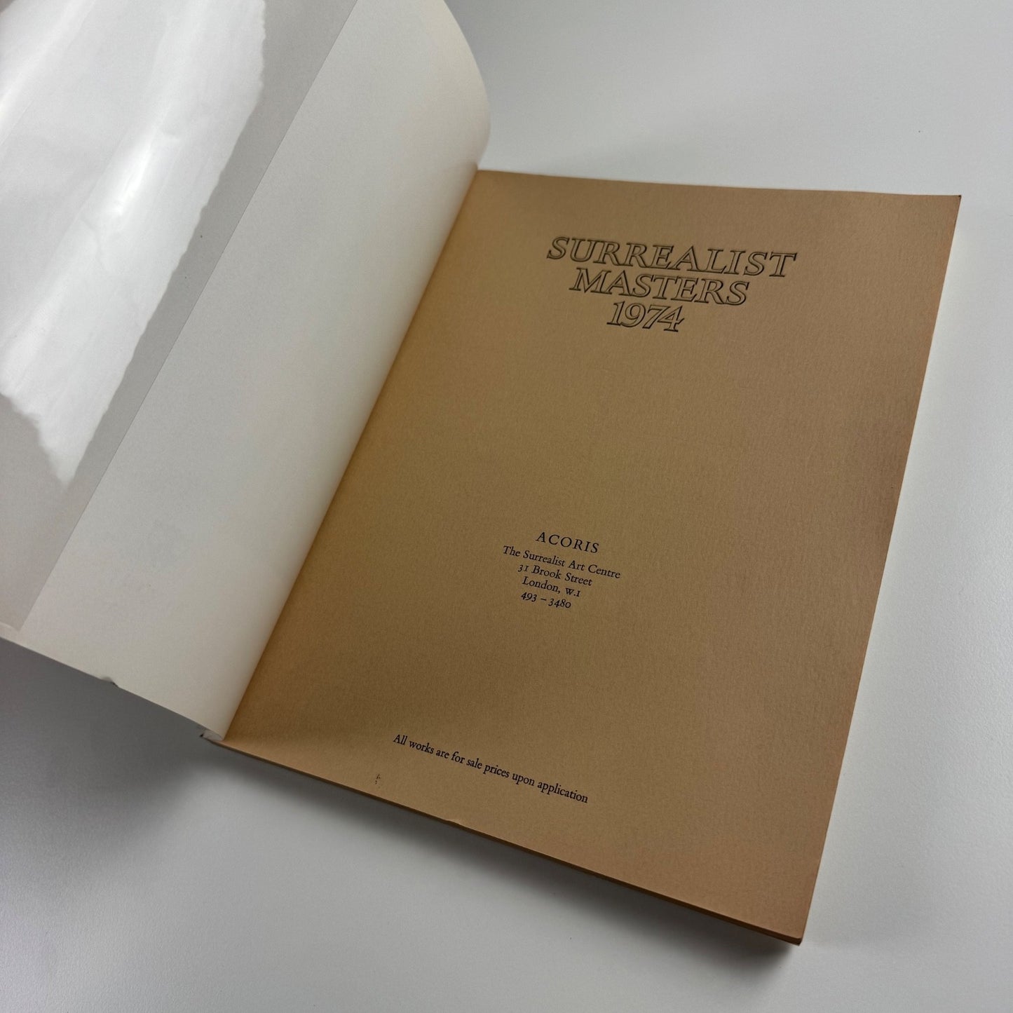 Surrealist Masters 1974 | Acoris The Surrealist Art Centre 1974