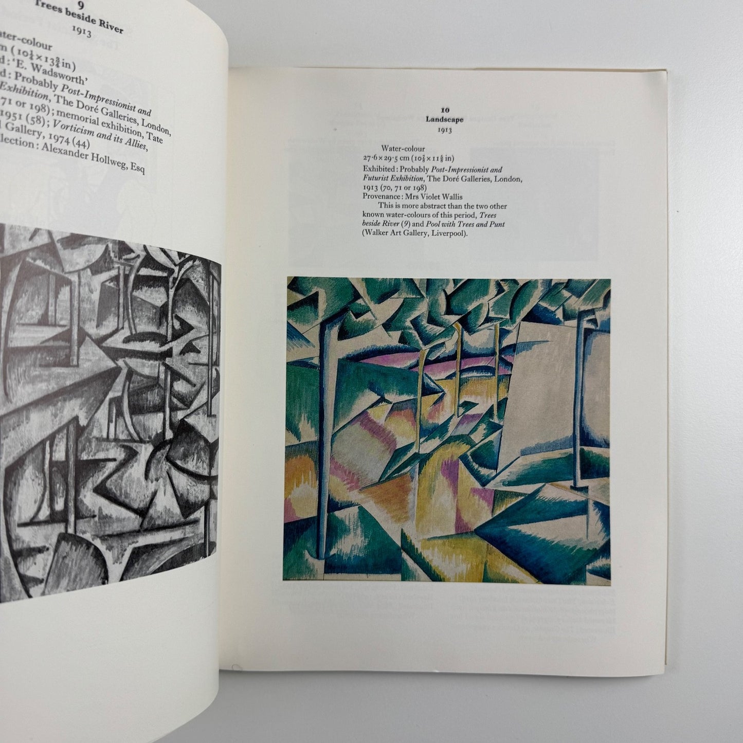Edward Wadsworth Paintings Drawings and Prints | Colnaghi's London 1974