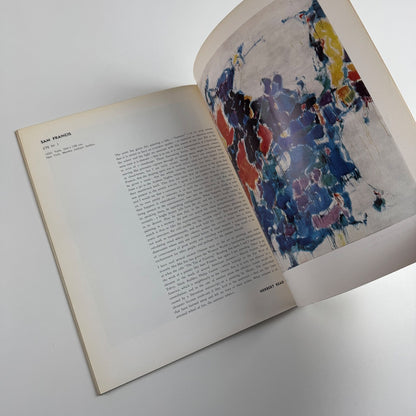 Quadrum offprint VI 50 ans d’art moderne by Will Grohmann 1959 Revue Internationale d’Art Moderne cover design by Jean Arp