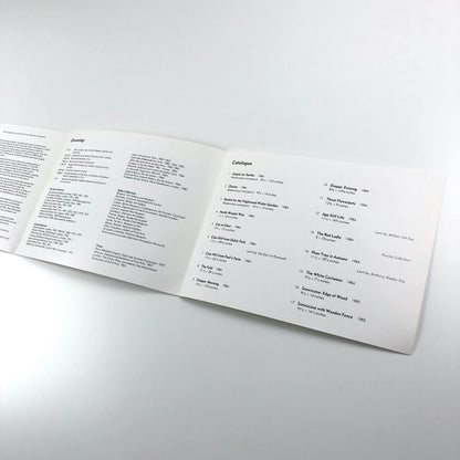 Recent Watercolours by John Napper | Thomas Agnew 1986 folding card/catalogue