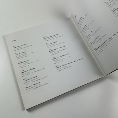 Maya Lin – Here and There | Pace Gallery, New York and London, 2013 catalogue