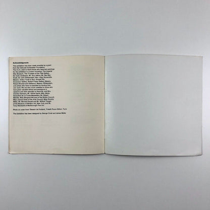 Study for an Exhibition of Violence in Contemporary Art | ICA London, 1964