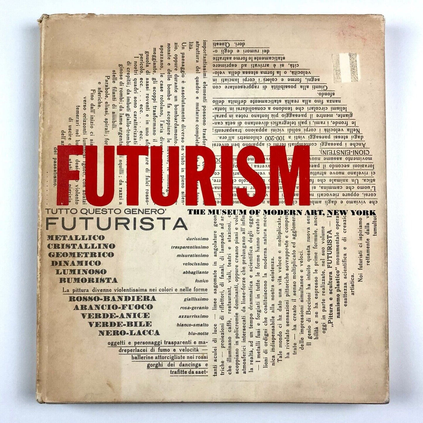 Futurism: The Museum of Modern Art, New York | Joshua C. Taylor, 1961