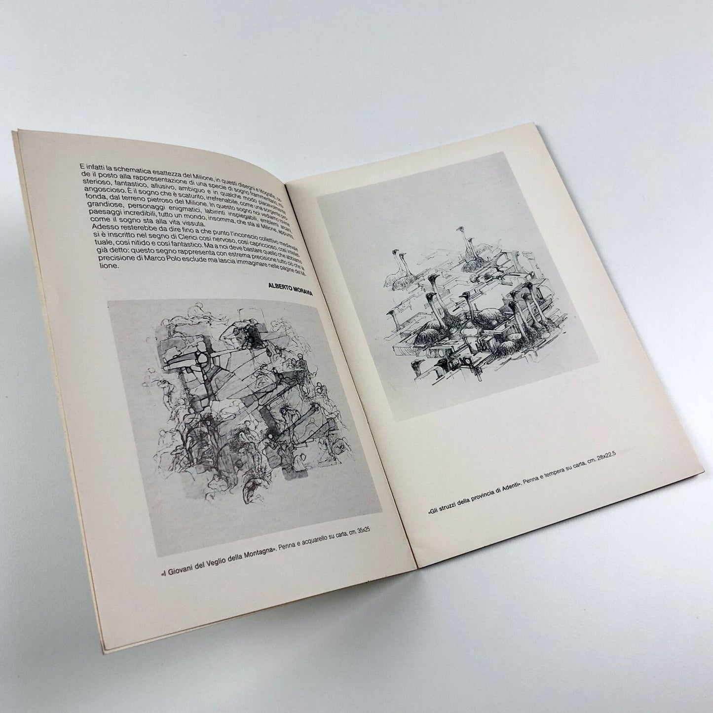Disegni, acquarelli e grafiche di Fabrizio Clerici per il Milione di Marco Polo | Exhibition catalogue, 1979
