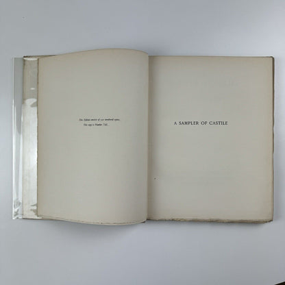 A Sampler of Castile by Roger Fry Leonard and Virginia Woolf | Hogarth Press, 1923
