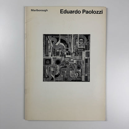 Eduardo Paolozzi - New Reliefs and Sculpture | Marlborough Fine Art catalogue, 1976