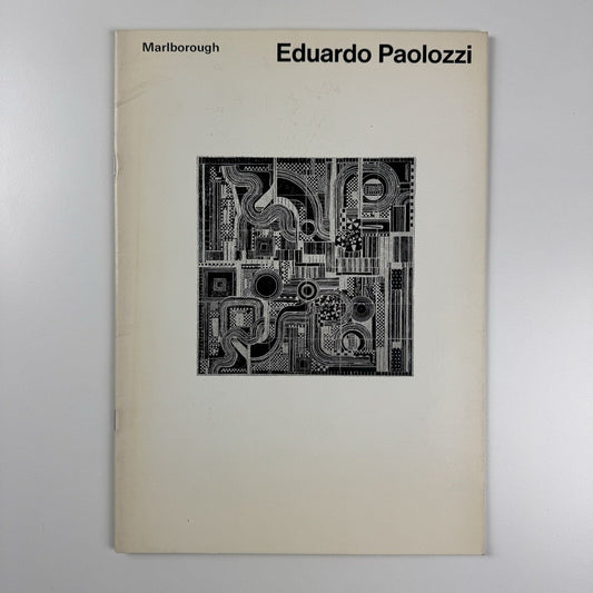 Eduardo Paolozzi - New Reliefs and Sculpture | Marlborough Fine Art catalogue, 1976