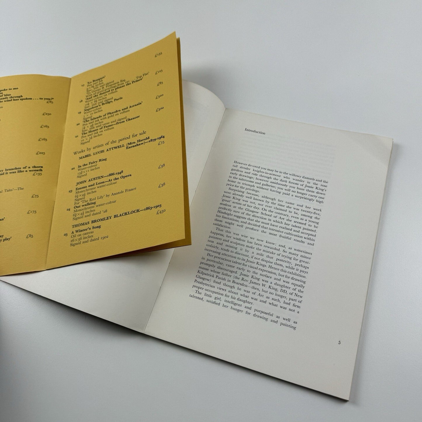 Jessie M. King | The Scottish Arts Council / Fine Art Society catalogue, 1971