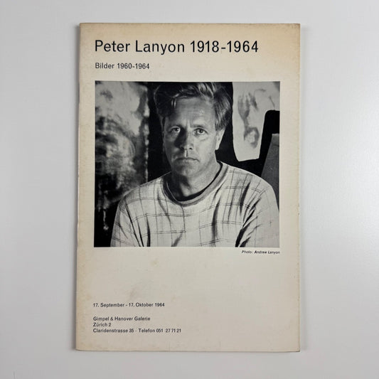 Peter Lanyon 1918-1964. Bilder 1960-1964 Gimpel & Hanover Galerie 1964