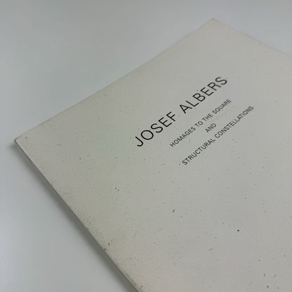 Josef Albers – Homages to the Square and Structural Constellations | Waddington Galleries catalogue booklet, 1996