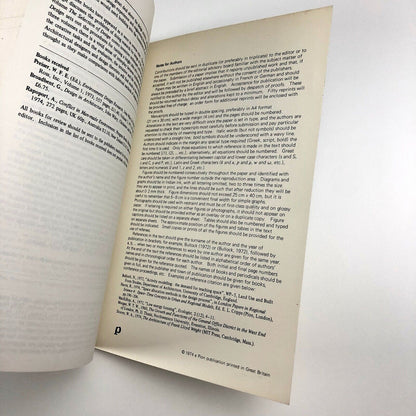 Environment & Planning B - Architectural journal | Volume 1, Number 1, 1974