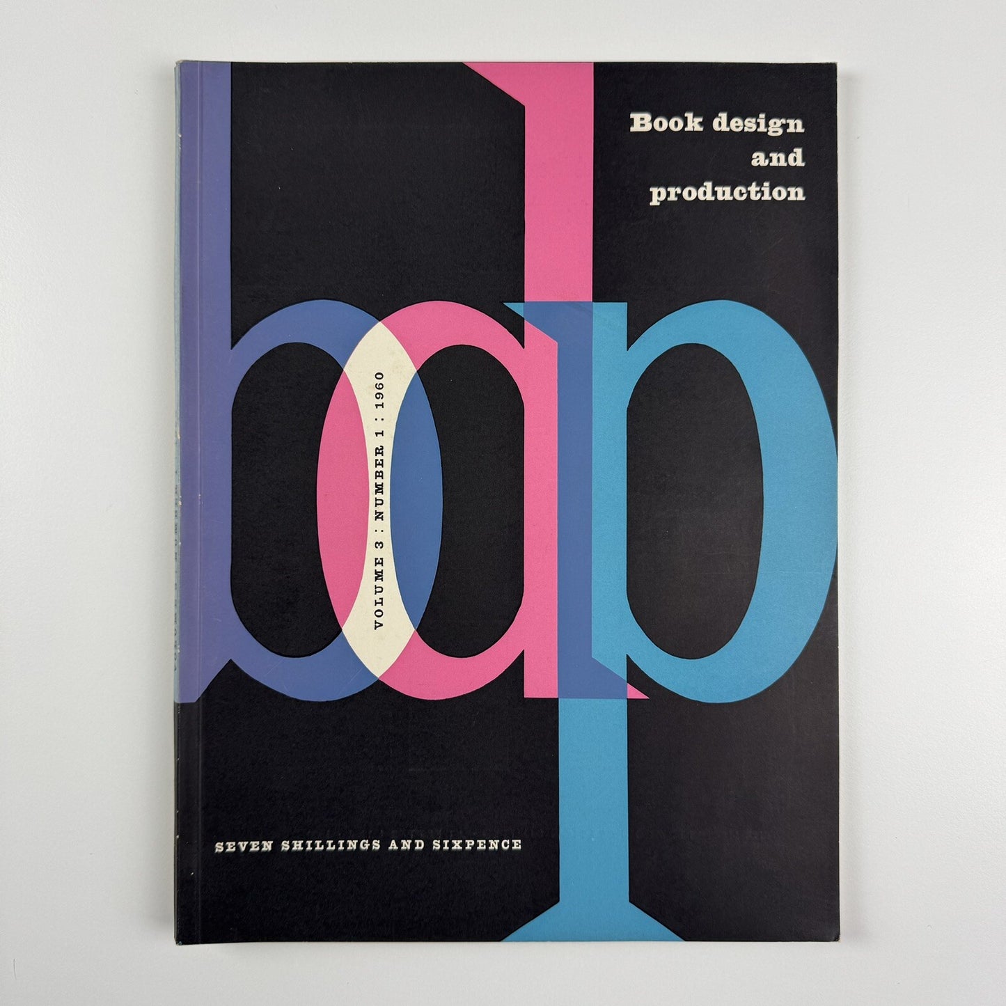 Book Design and Production – Vol 3 No 1 1960 | Printing News Ltd | Editor James Moran