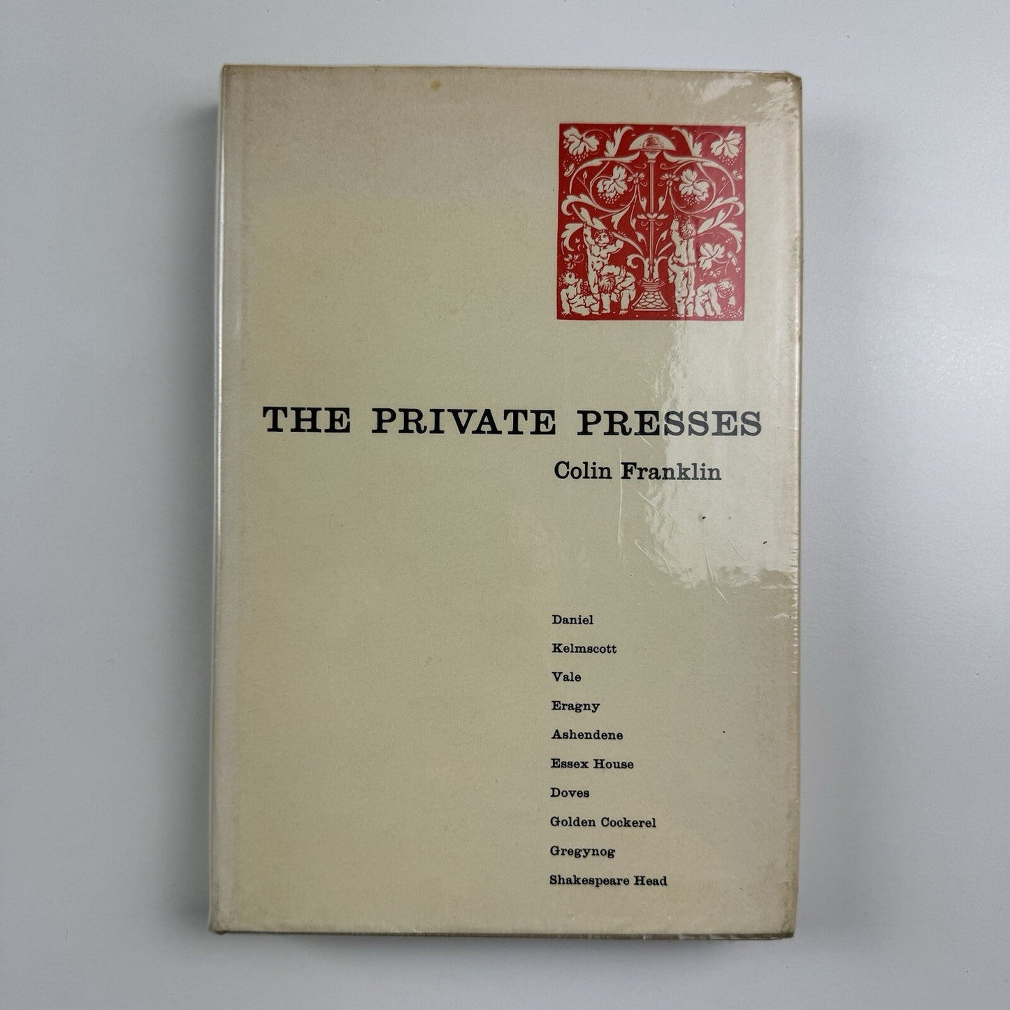The Private Presses by Colin Franklin | Studio Vista, 1970 reprinted edition