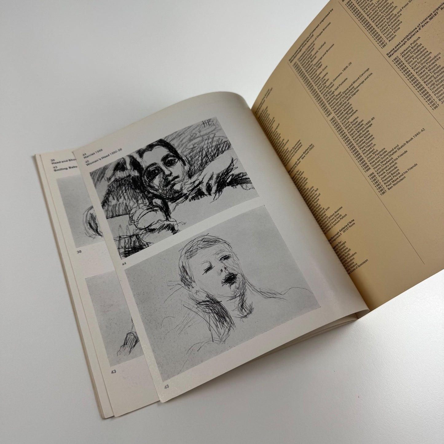 Hans Böhler | Marlborough Fine Art, 1968 catalogue design by Gordon House