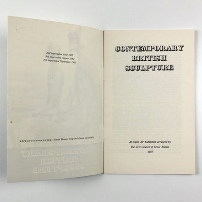 Contemporary British Sculpture | Arts Council, 1957