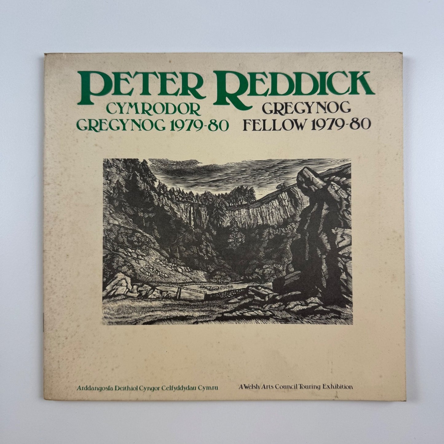 Peter Reddick. Gregynog Fellow 1979-80 | Welsh Arts Council, 1981