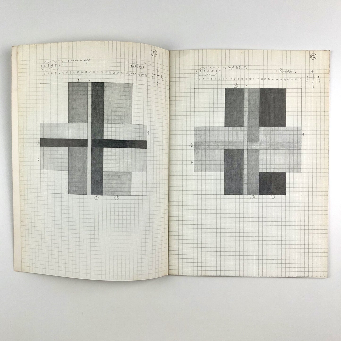 Malcolm Hughes – Working Drawings | University of Leeds catalogue, signed