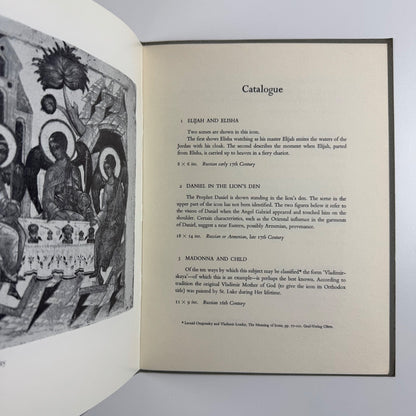 An exhibition of Icons | Temple Gallery, Knightsbridge 1962