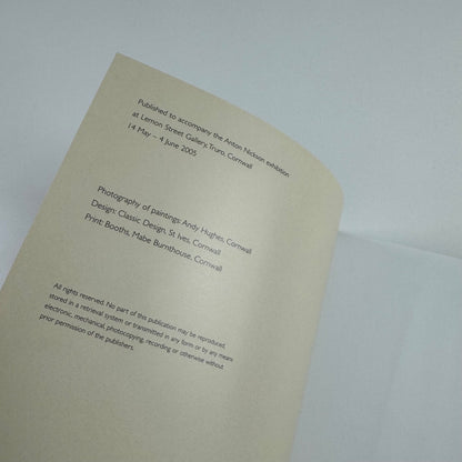 Anton Nickson | Lemon Street Gallery, Truro, 2005 + private view invitation
