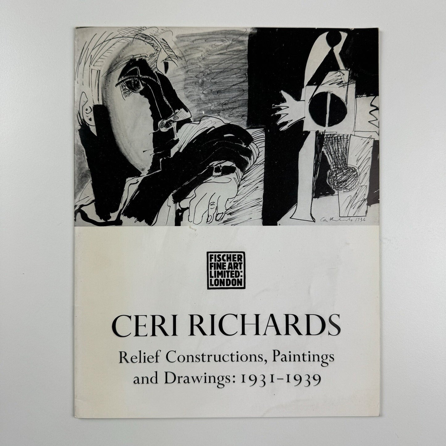 Ceri Richards. Relief Constructions, Paintings and Drawings 1931-39 | Fischer 1974