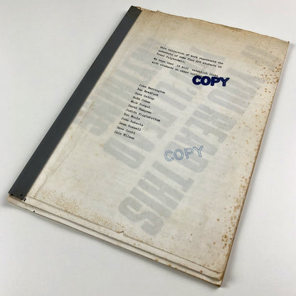 Trent Polytechnic – Fine Art Students work self-published 1970s/80s?