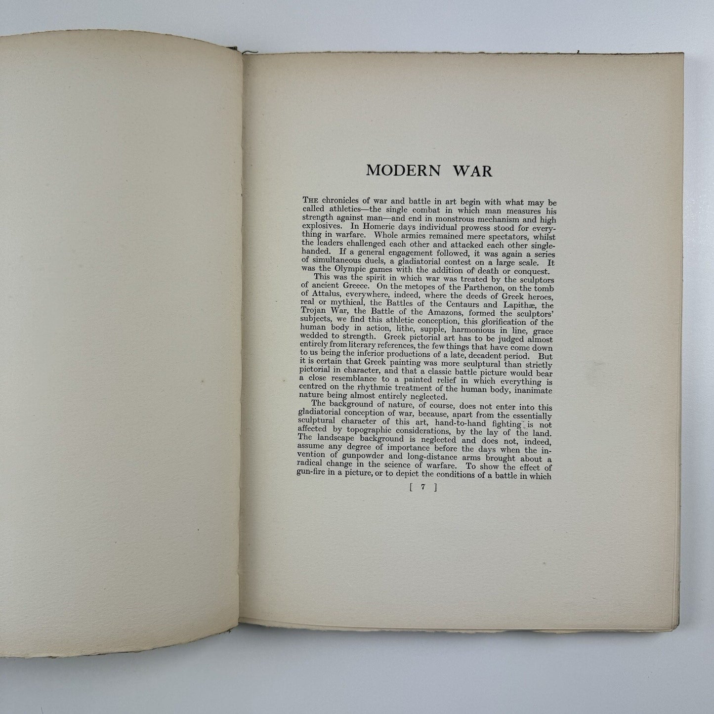 Modern War – C.R.W. Nevinson | Grant Richards Ltd, 1917 | Intro P. G. Konody