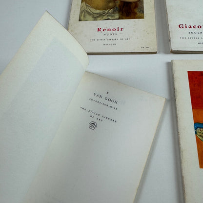 12 x Methuen Little Library of Art books art movements and artists