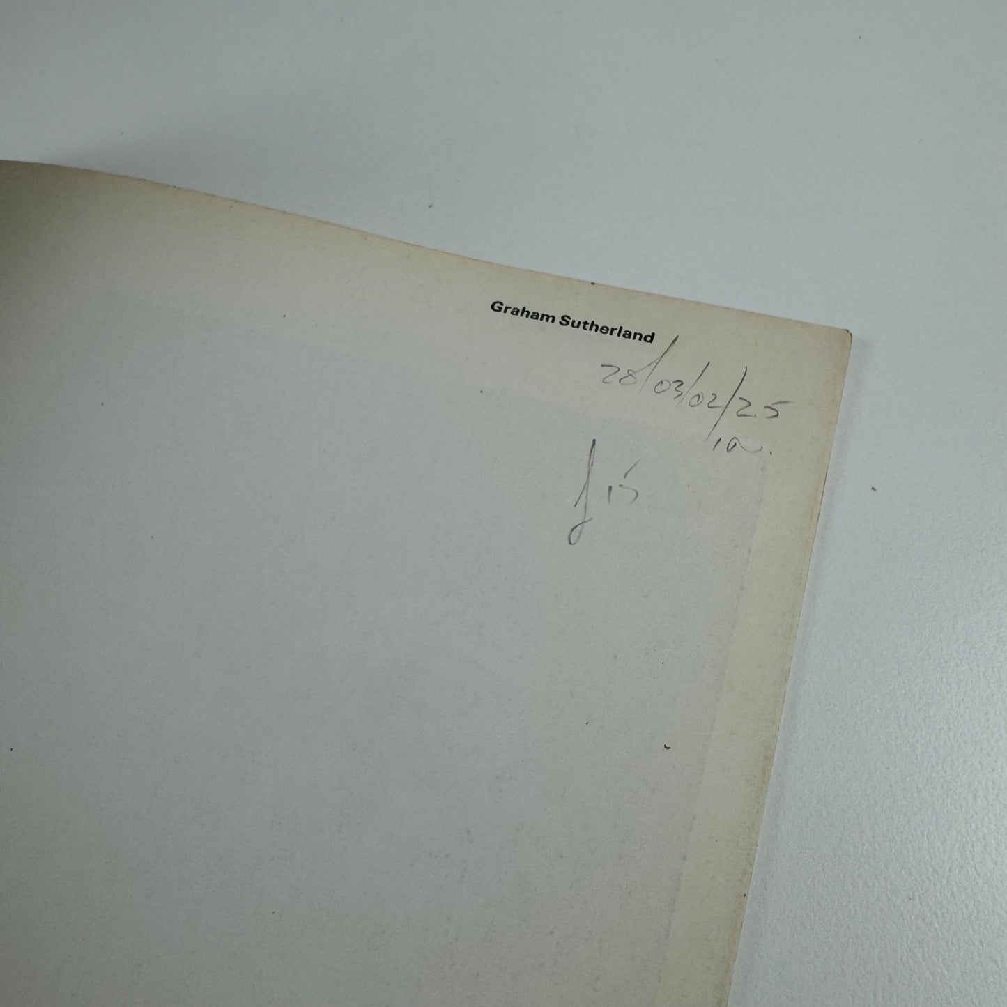 Graham Sutherland A Bestiary | Marlborough May-June 1968 Gordon House typography